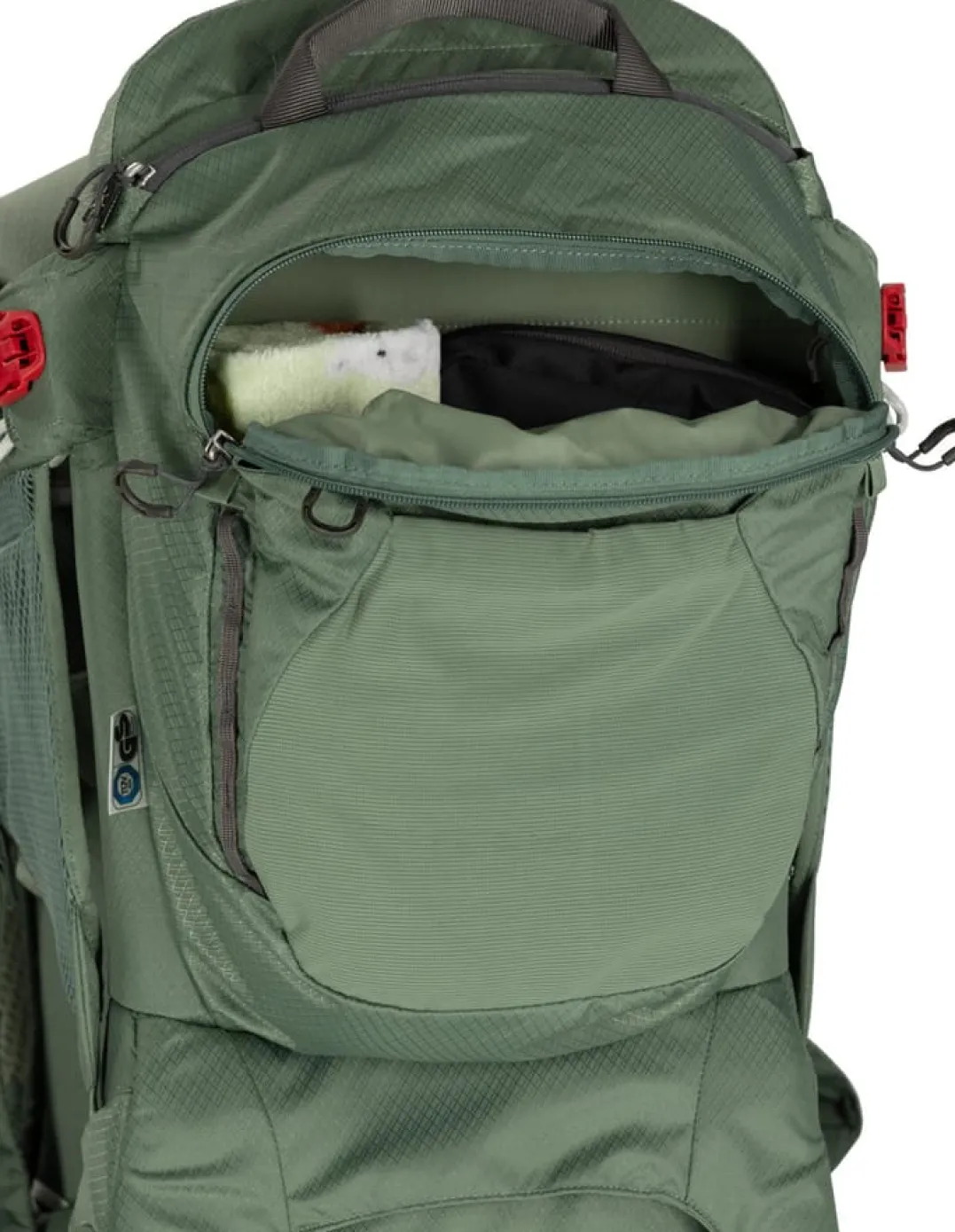 Osprey Poco Child Carrier Premium Koseret Green