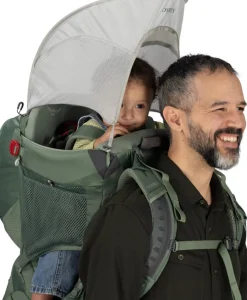 Osprey Poco Child Carrier Premium Koseret Green