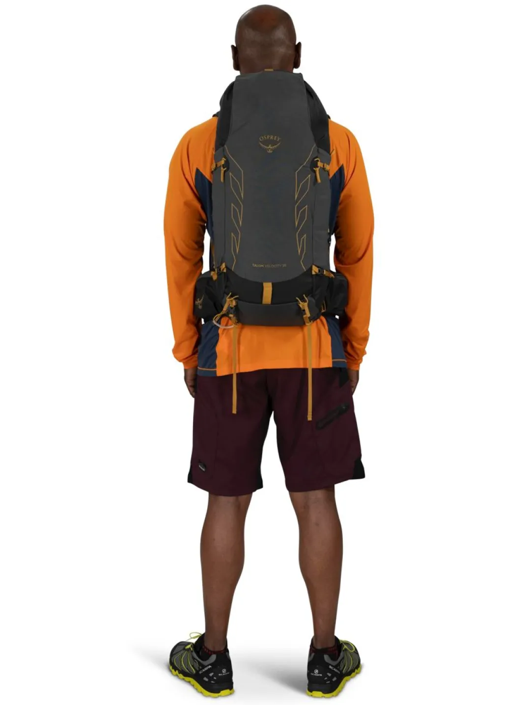 Osprey Talon Velocity 30 Dark Charcoal/tumbleweed Yellow