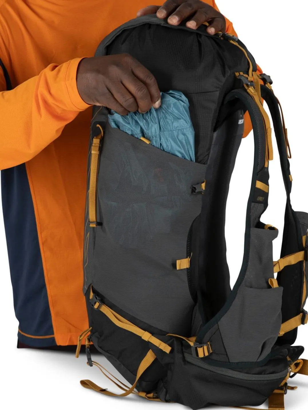 Osprey Talon Velocity 30 Dark Charcoal/tumbleweed Yellow