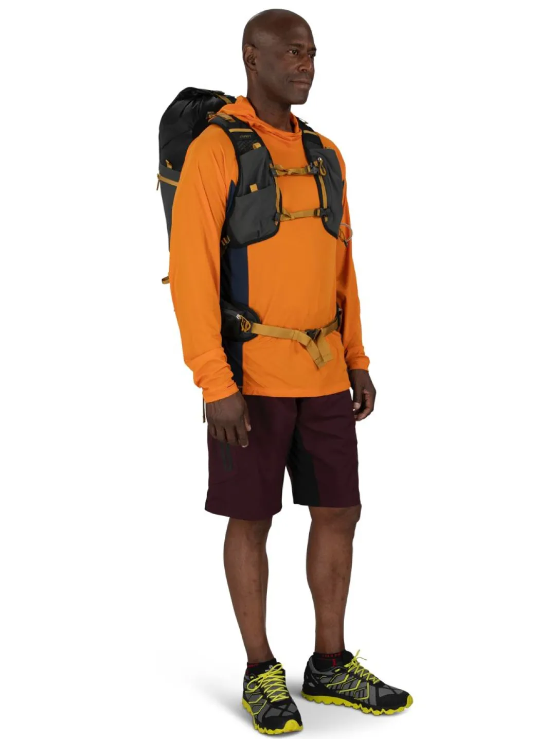 Osprey Talon Velocity 30 Dark Charcoal/tumbleweed Yellow