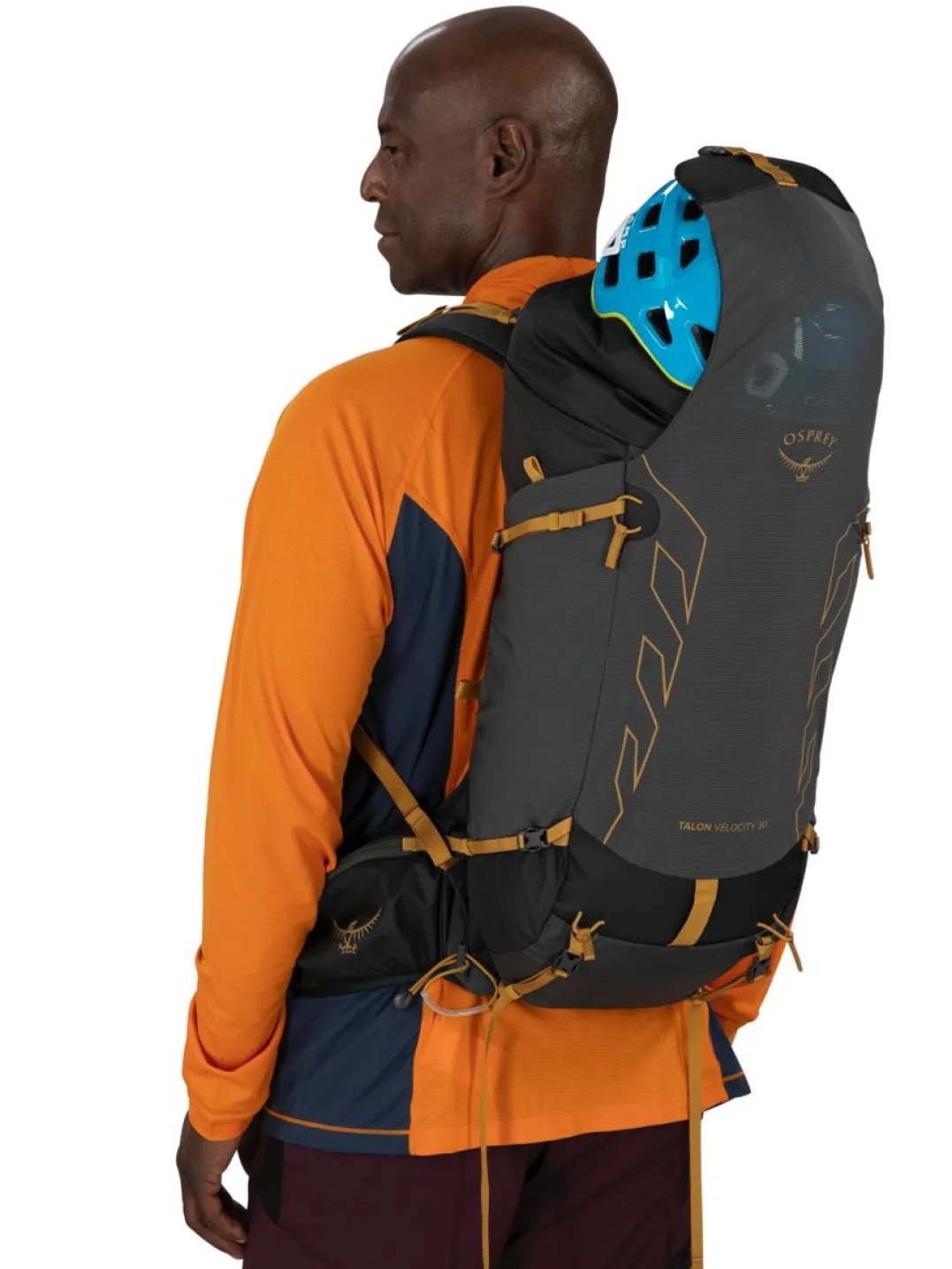 Osprey Talon Velocity 30 Dark Charcoal/tumbleweed Yellow