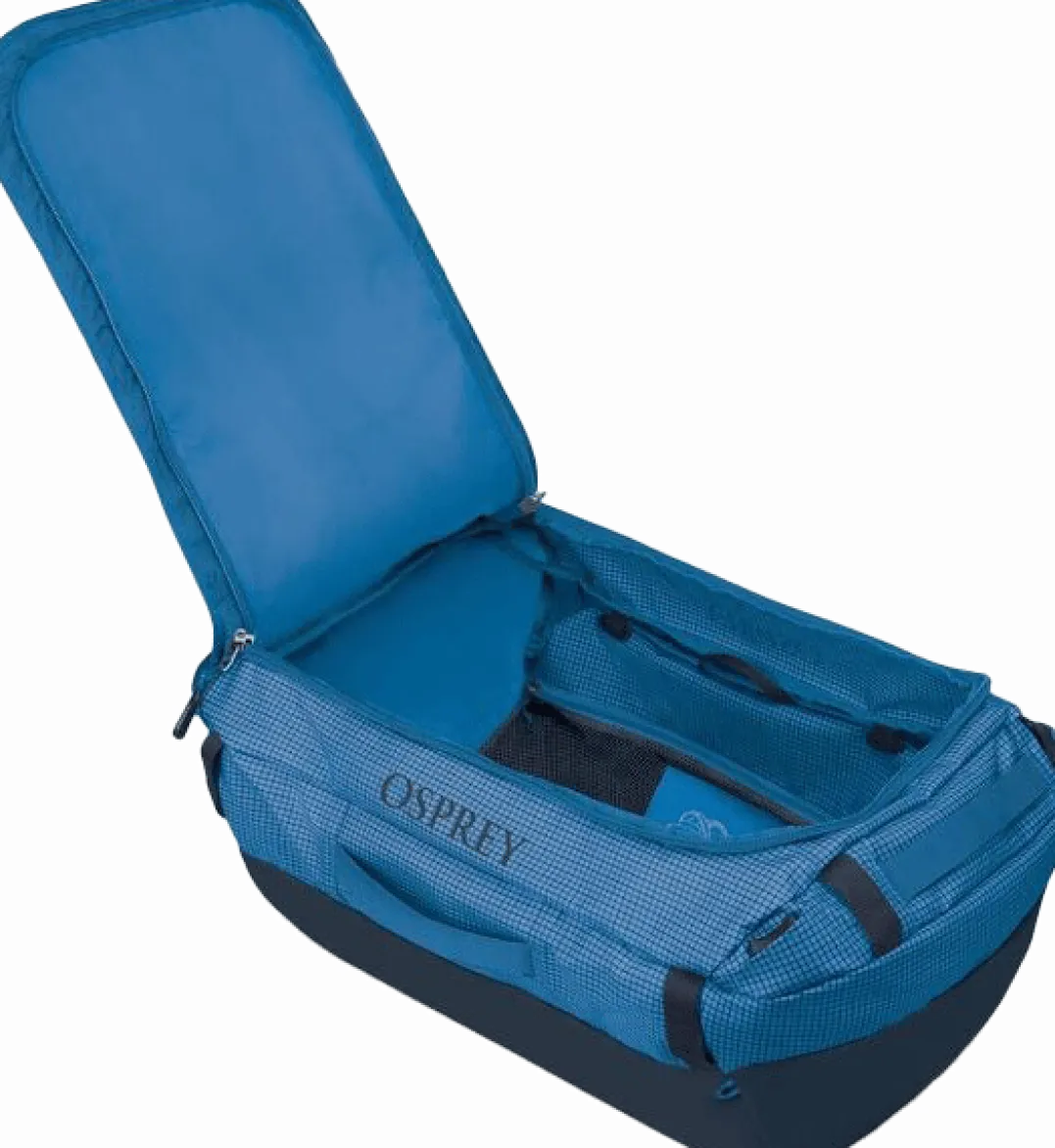 Osprey Transporter 65 Blue Flame/Scoria Blue