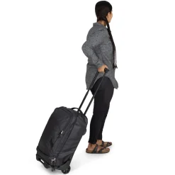 Osprey Transporter Wheeled Carry On Raven Black/black