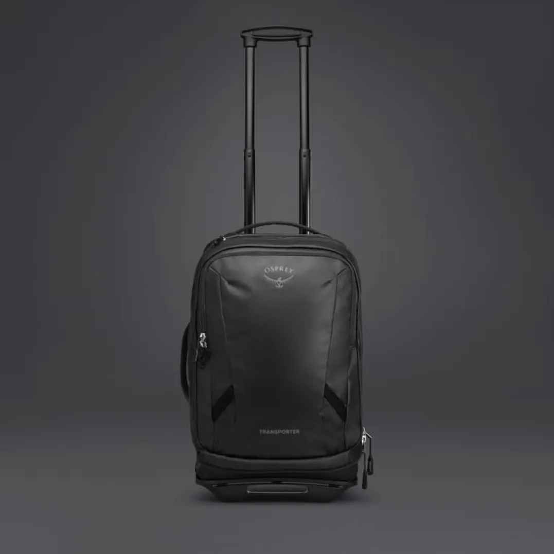 Osprey Transporter Wheeled Carry On Raven Black/black