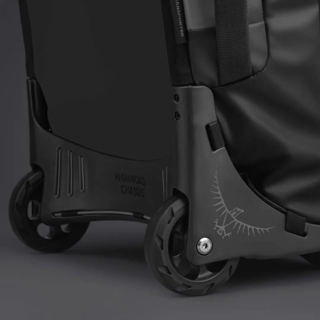 Osprey Transporter Wheeled Carry On Raven Black/black