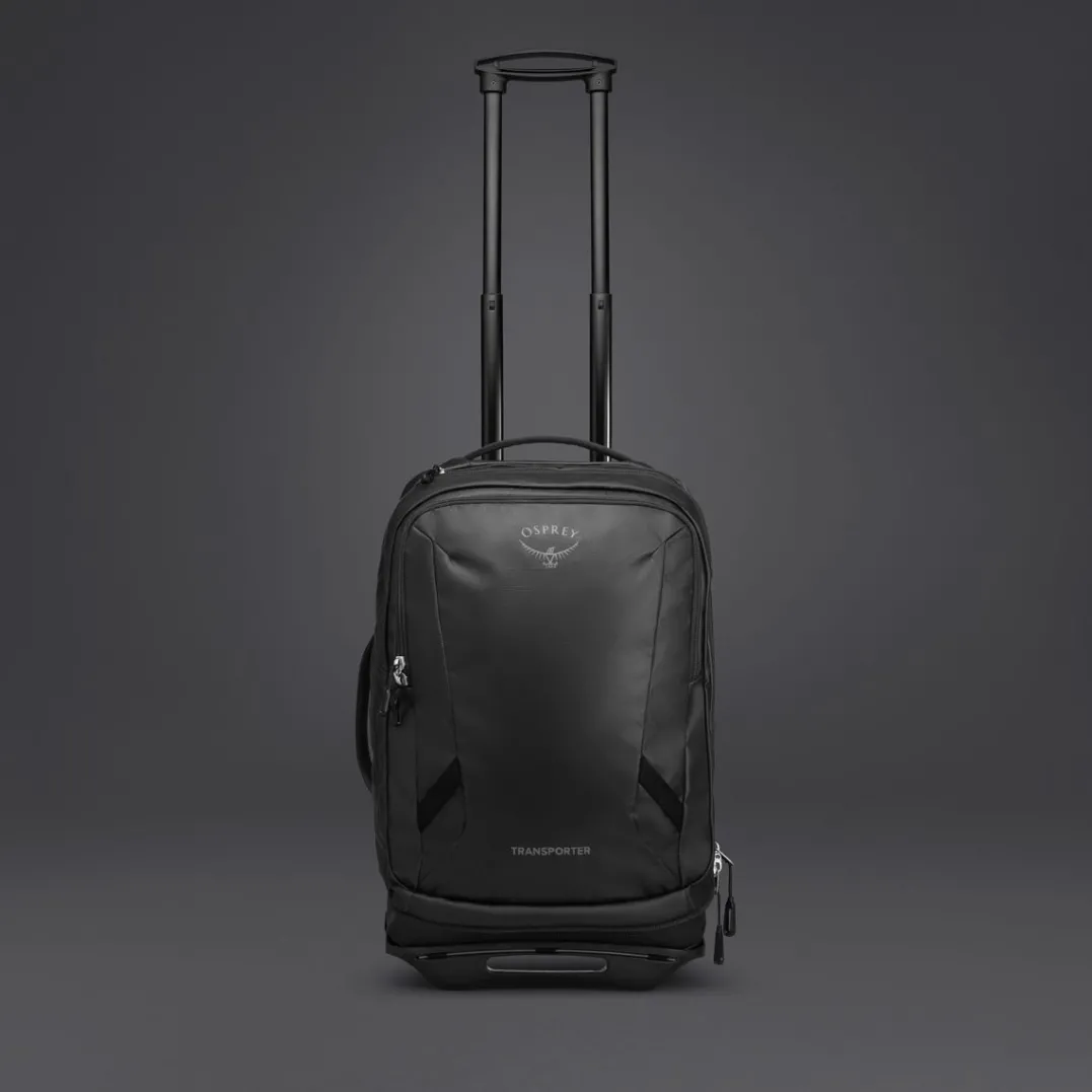 Osprey Transporter Wheeled Carry On Raven Black/black