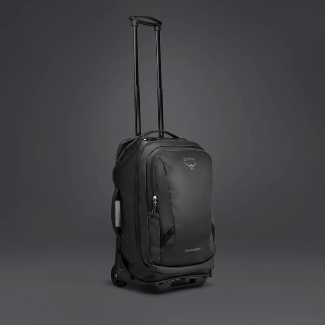 Osprey Transporter Wheeled Carry On Raven Black/black