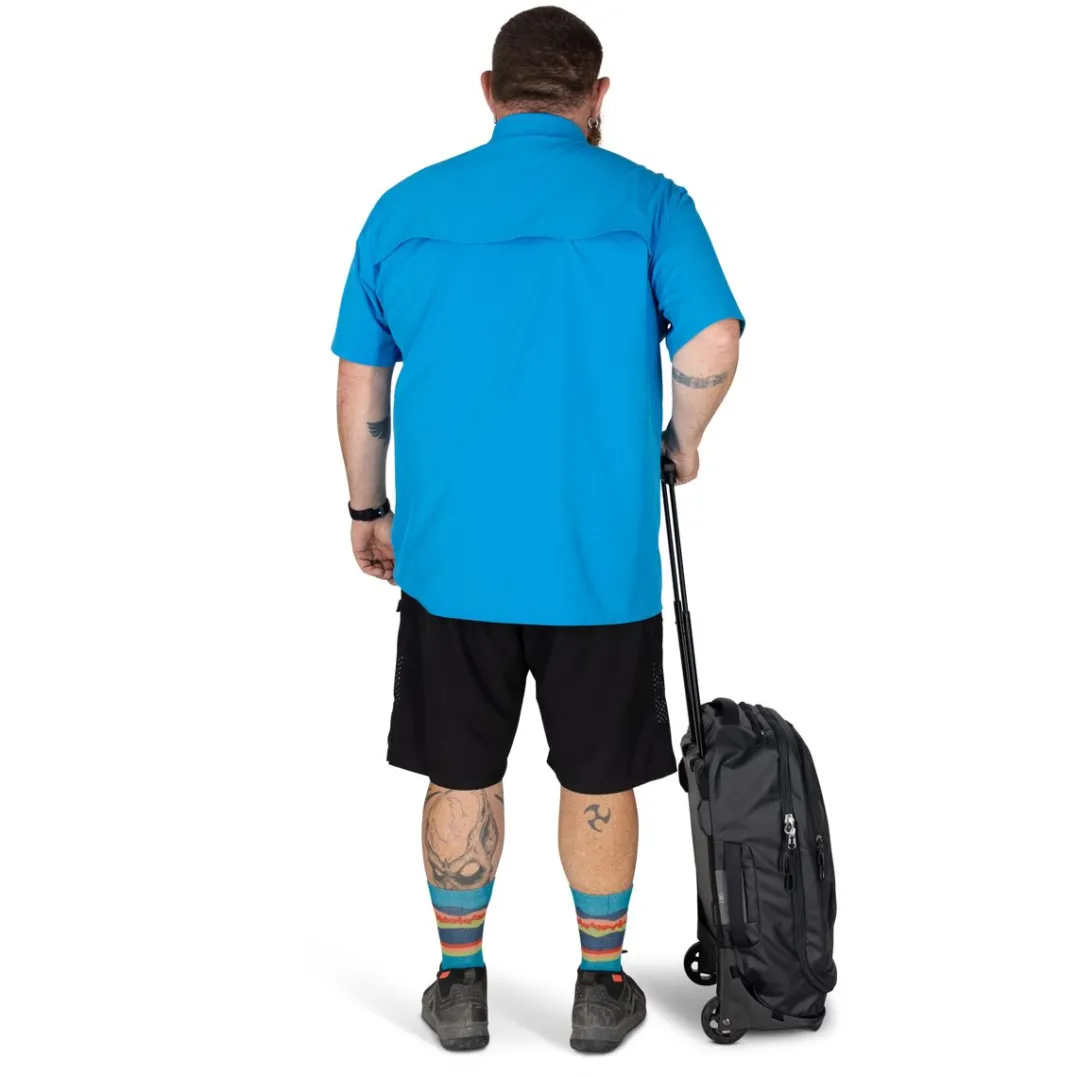 Osprey Transporter Wheeled Carry On Raven Black/black