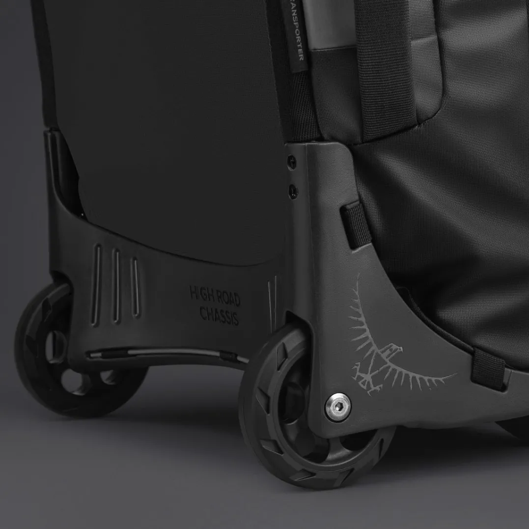 Osprey Transporter Wheeled Carry On Raven Black/black