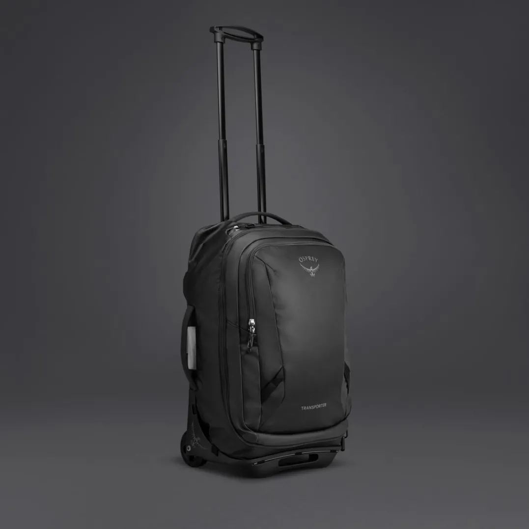 Osprey Transporter Wheeled Carry On Raven Black/black