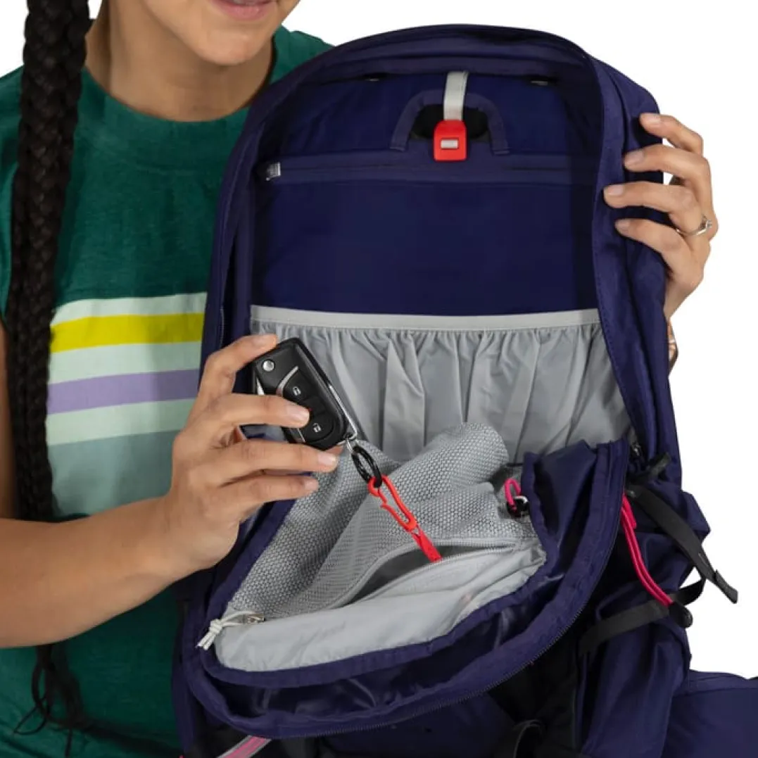Osprey Women's Tempest 11 Deep Fig/Hotspot Pink