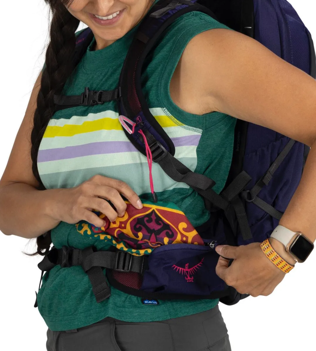 Osprey Women's Tempest 11 Deep Fig/Hotspot Pink
