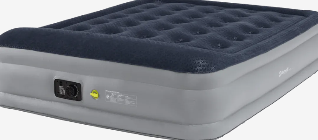 Outwell Superior Double W/ Built-In Pump Navy Night & Grey