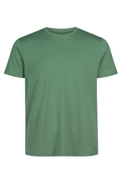 Panos Emporio PE BAMBOO/COTTON TEE CREW Earth green