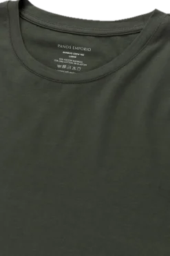 Panos Emporio PE BAMBOO/COTTON TEE CREW Tarmac