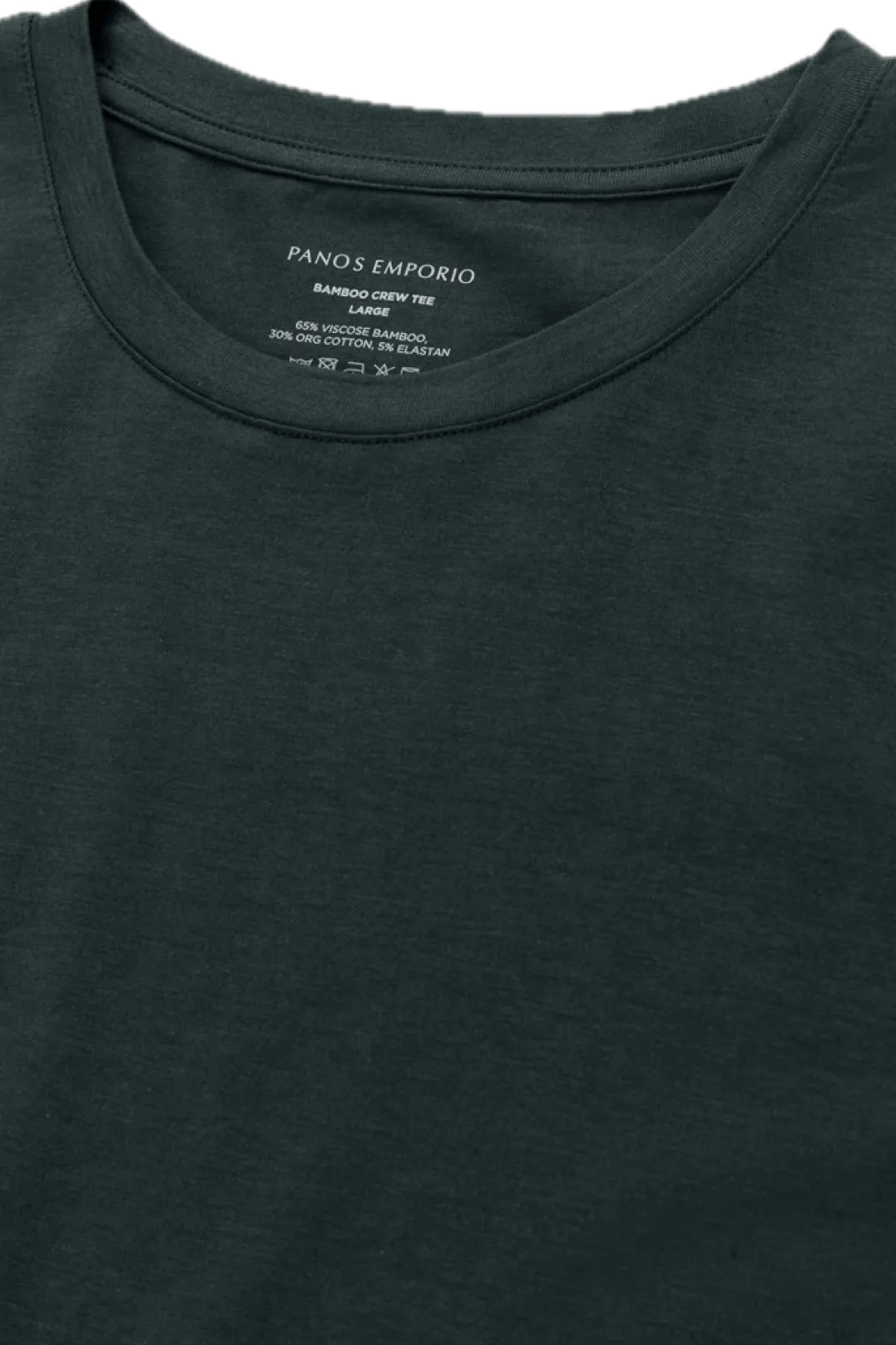 Panos Emporio PE BAMBOO/COTTON TEE CREW Forest