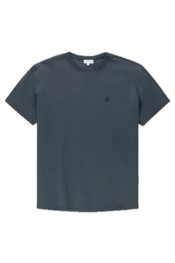 Panos Emporio PE ELEMENT TEE ORGANIC COTTON Asphalt