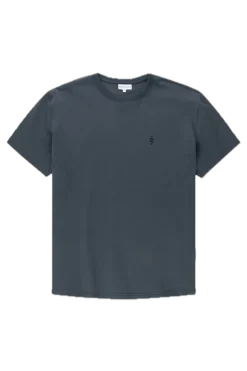 Panos Emporio PE ELEMENT TEE ORGANIC COTTON Asphalt