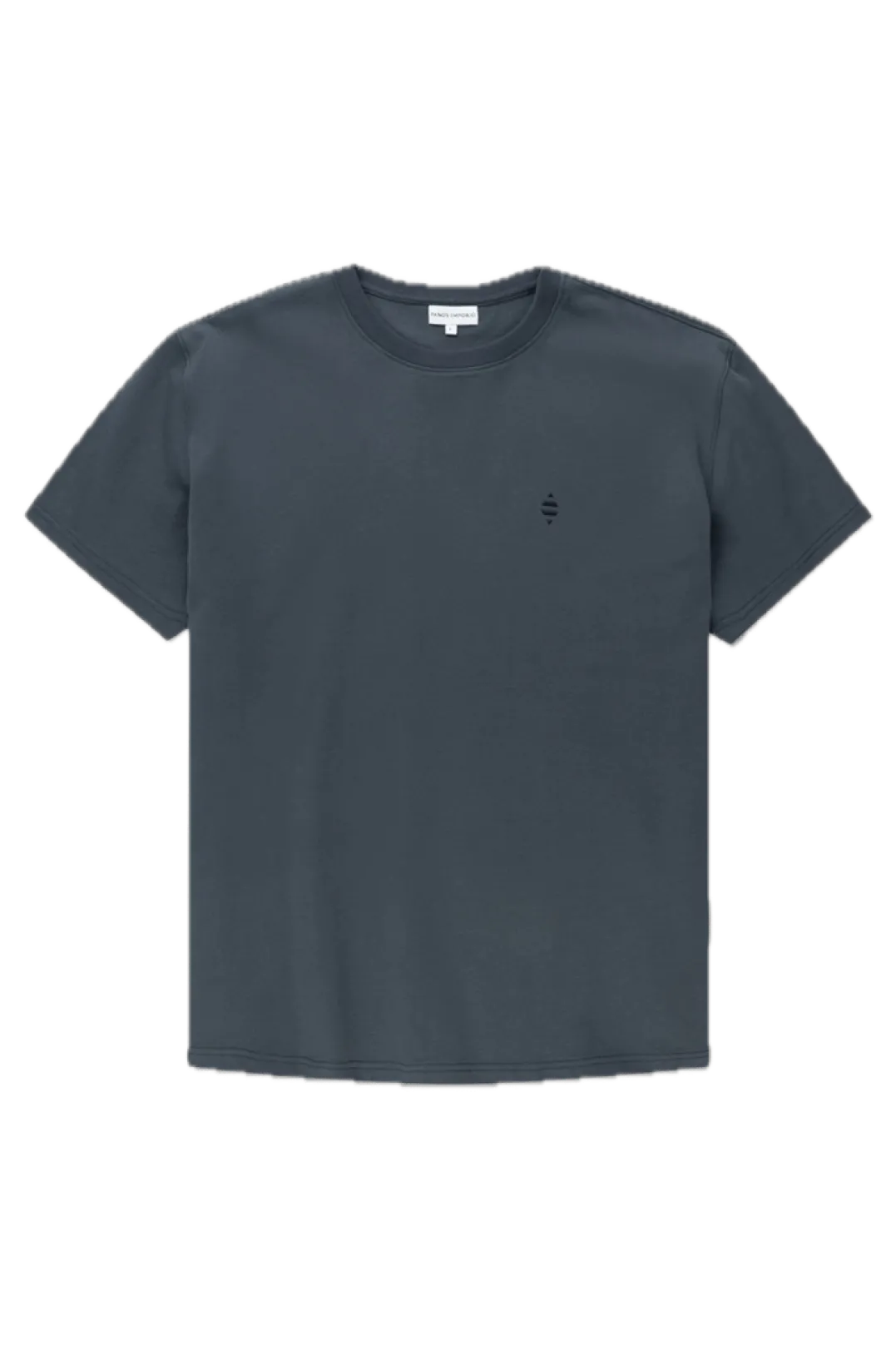 Panos Emporio PE ELEMENT TEE ORGANIC COTTON Asphalt
