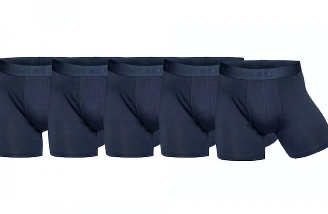 Panos Emporio PE 5PK BASE BAMBOO BOXER NAVY