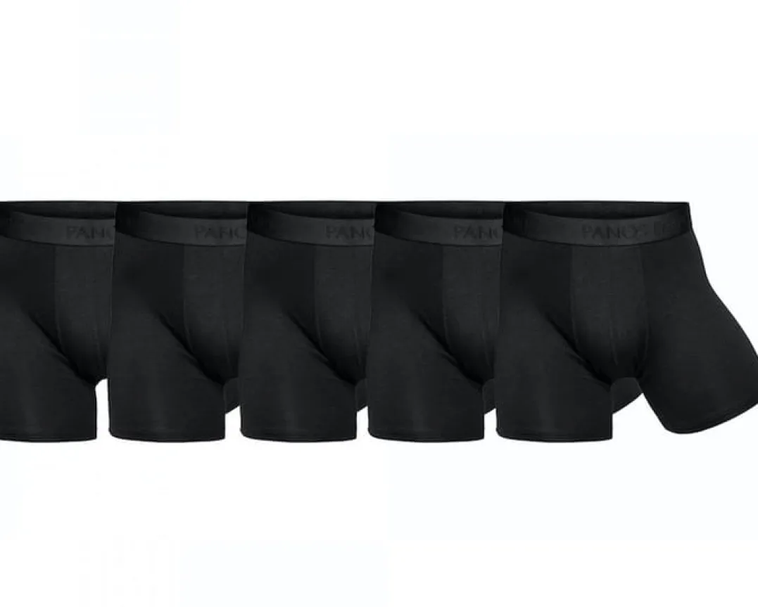 Panos Emporio PE 5PK BASE BAMBOO BOXER BLACK