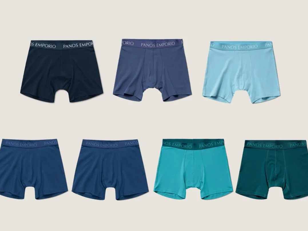 Panos Emporio 7pk Base Bamboo Boxer Assorted
