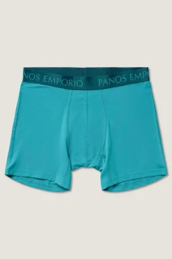 Panos Emporio 3pk Base Bamboo Boxer Water/lake Blue/lagoon