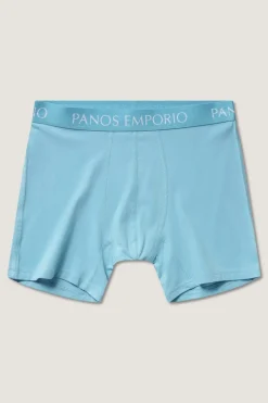 Panos Emporio 3pk Base Bamboo Boxer Poseidon/high Tide/water