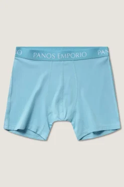 Panos Emporio 3pk Base Bamboo Boxer Navy/lipstick Red/water