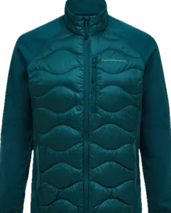 Peak Performance Men's Helium Down Hybrid Jacket Ponderosa Pine