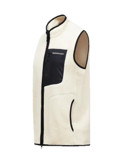Peak Performance Men's Naturerush Pile Vest Sand Fog
