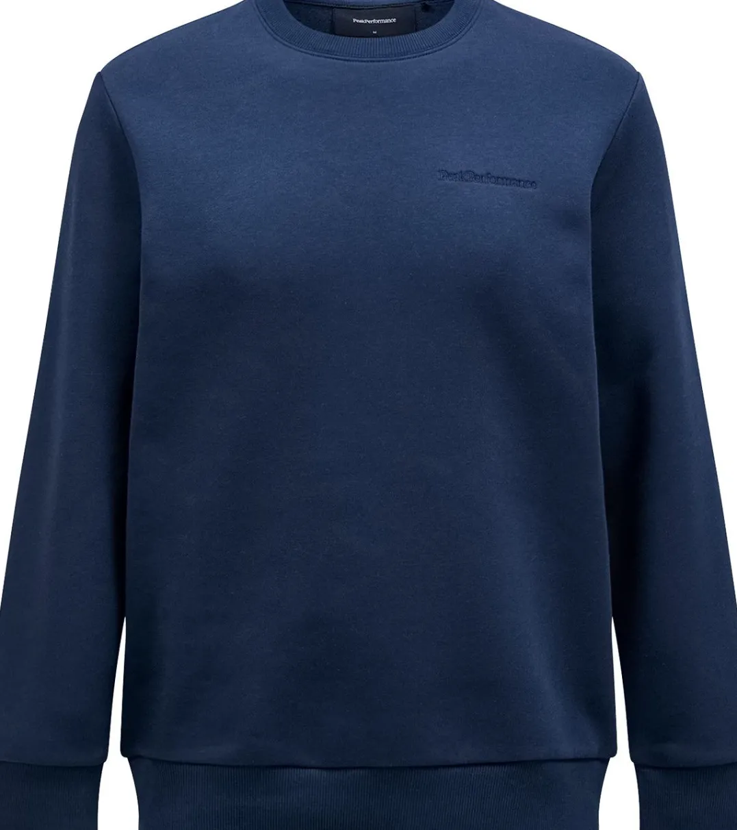Peak Performance Men's Original Small Logo Crew Blue Shadow