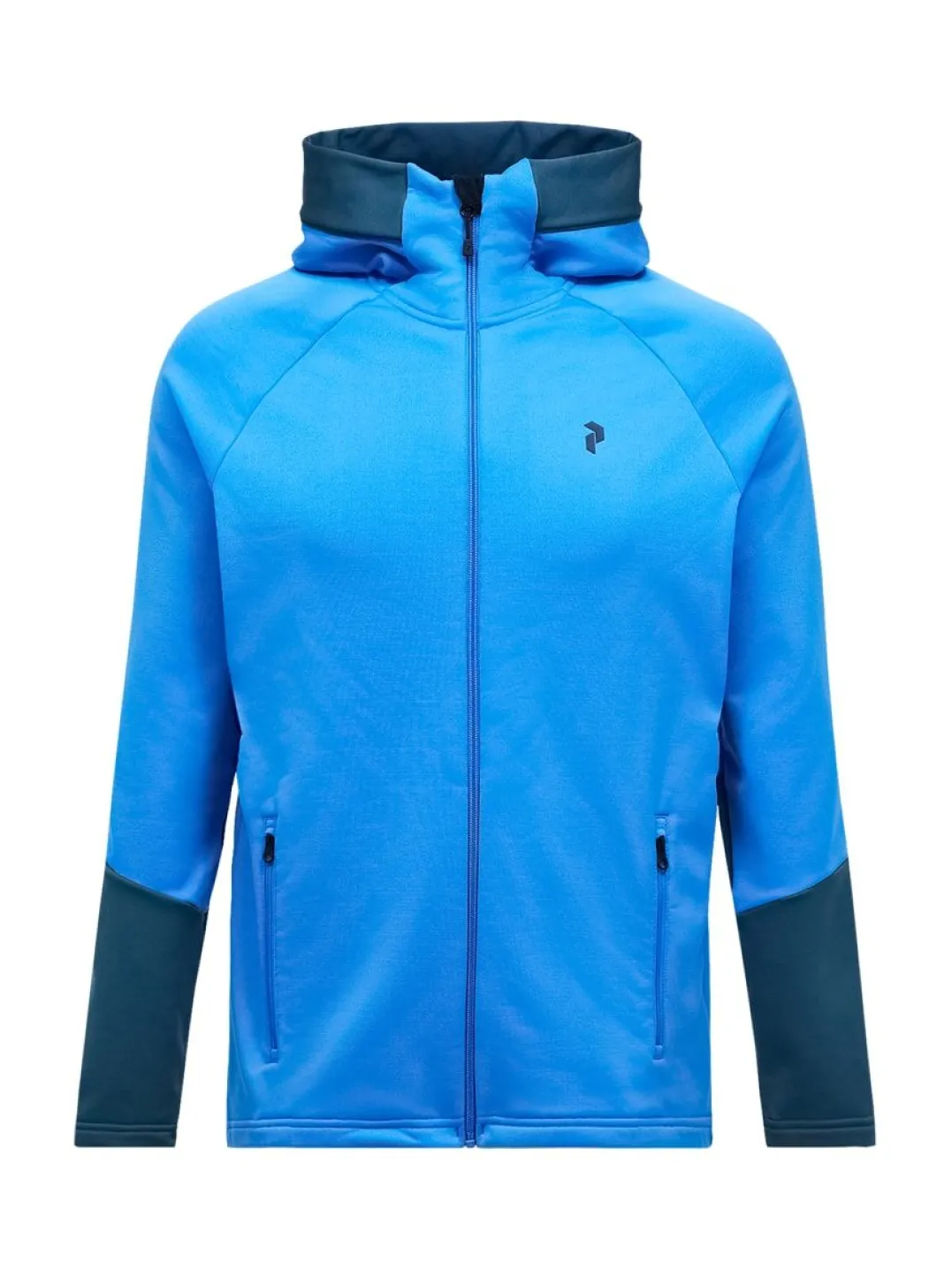 Peak Performance Men's Rider Essentials Zip Hood Azure Ascent/mountain Lake