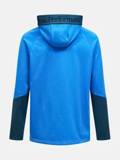 Peak Performance Men's Rider Essentials Zip Hood Azure Ascent/mountain Lake