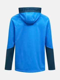 Peak Performance Men's Rider Essentials Zip Hood Azure Ascent/mountain Lake
