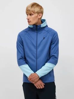 Peak Performance Men's Rider Essentials Zip Hood Summit Sky/Snowmelt