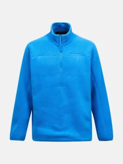 Peak Performance M Fleece Half Zip Azure Ascent