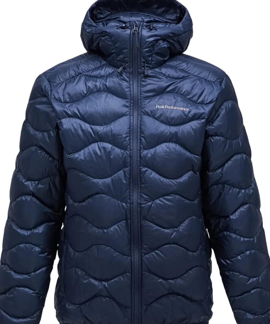 Peak Performance M Helium Down Hood Jacket Blue Shadow