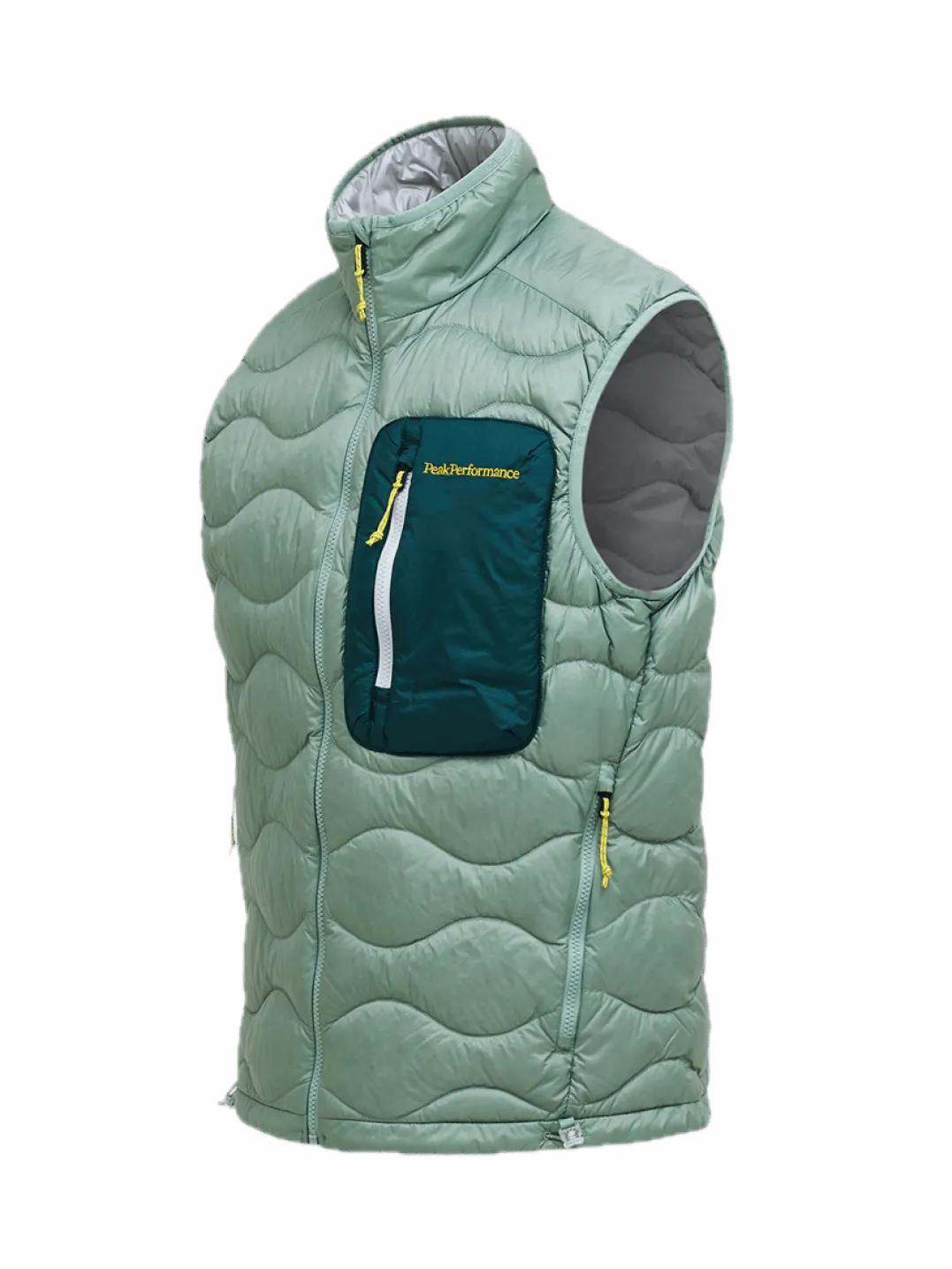Peak Performance M Helium Utility Down Vest Green Valley