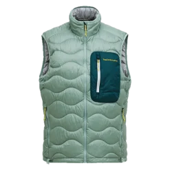 Peak Performance M Helium Utility Down Vest Green Valley