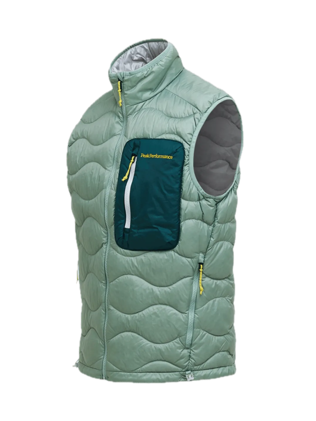Peak Performance M Helium Utility Down Vest Green Valley