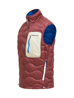 Peak Performance M Helium Utility Down Vest Wild Rouge