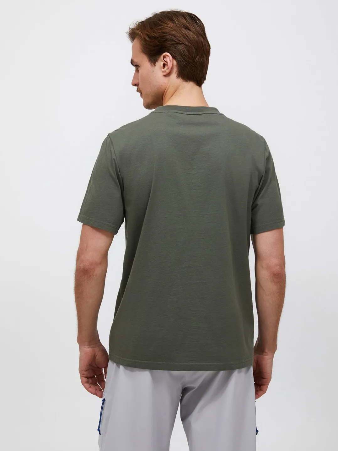 Peak Performance M Original Small Logo Tee Pine Needle