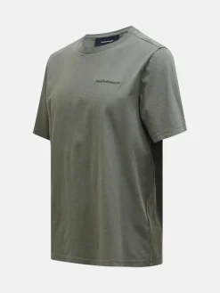 Peak Performance M Original Small Logo Tee Pine Needle