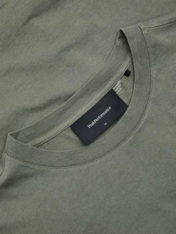 Peak Performance M Original Small Logo Tee Pine Needle