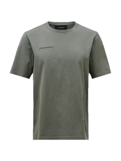 Peak Performance M Original Small Logo Tee Pine Needle