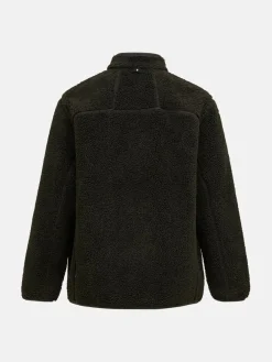 Peak Performance M Solid Pile Jacket Olive Extreme