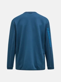 Peak Performance M Trail Polartec Crew Mountain Lake