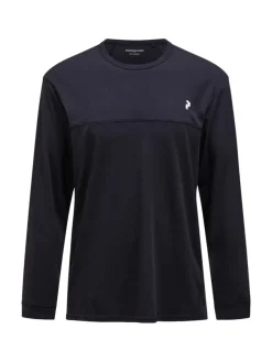 Peak Performance M Trail Wool Blend Ls Black